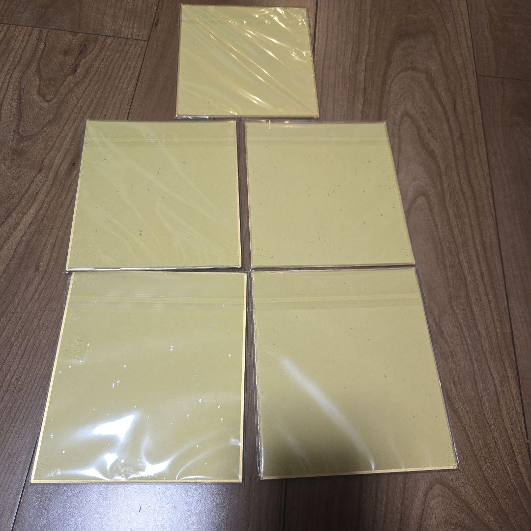 ドラゴンボール 色紙ART 箔押し　１７枚セット+おまけ