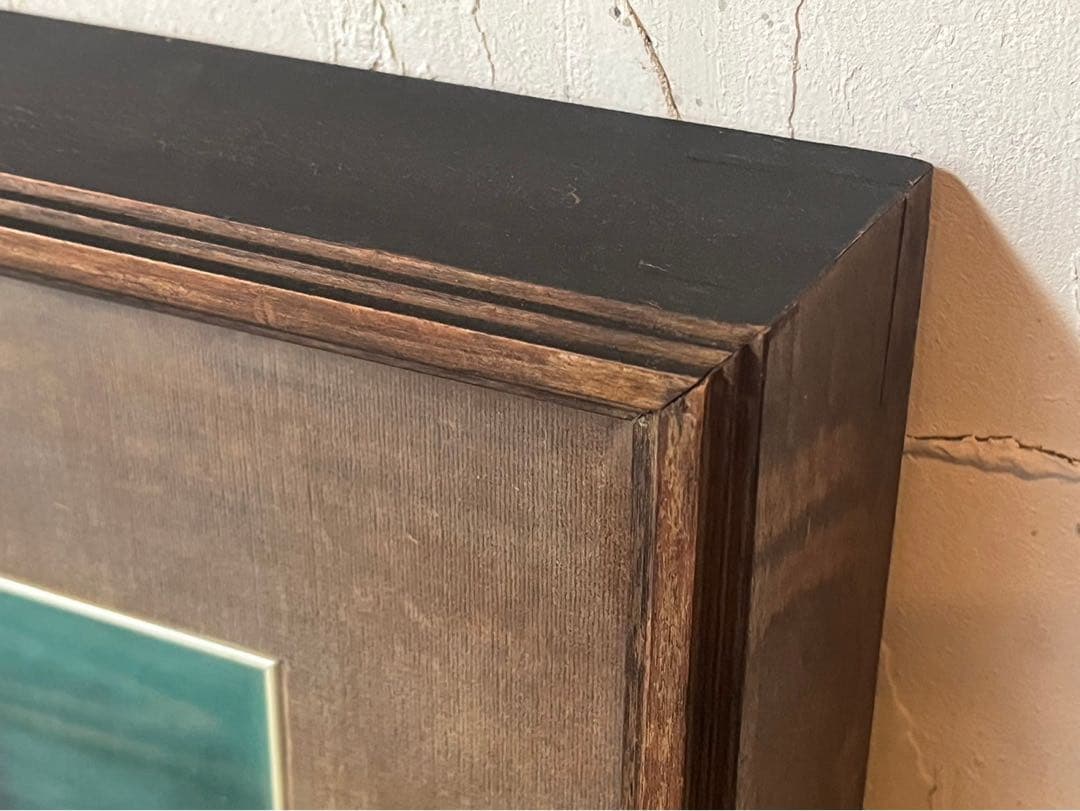 浜田清 デンドロビューム 絵画 インテリア 額縁