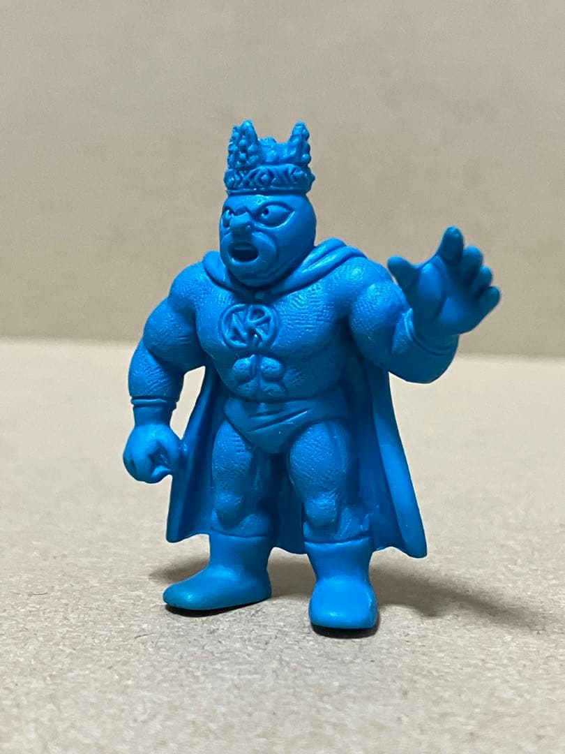 キン消し　パート30 キン肉マン　青色　消しゴム