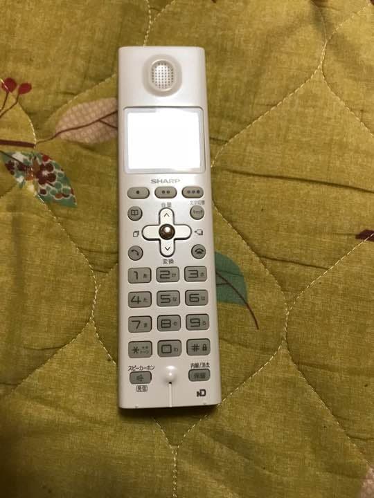 SHARP 電話機 子機のみ