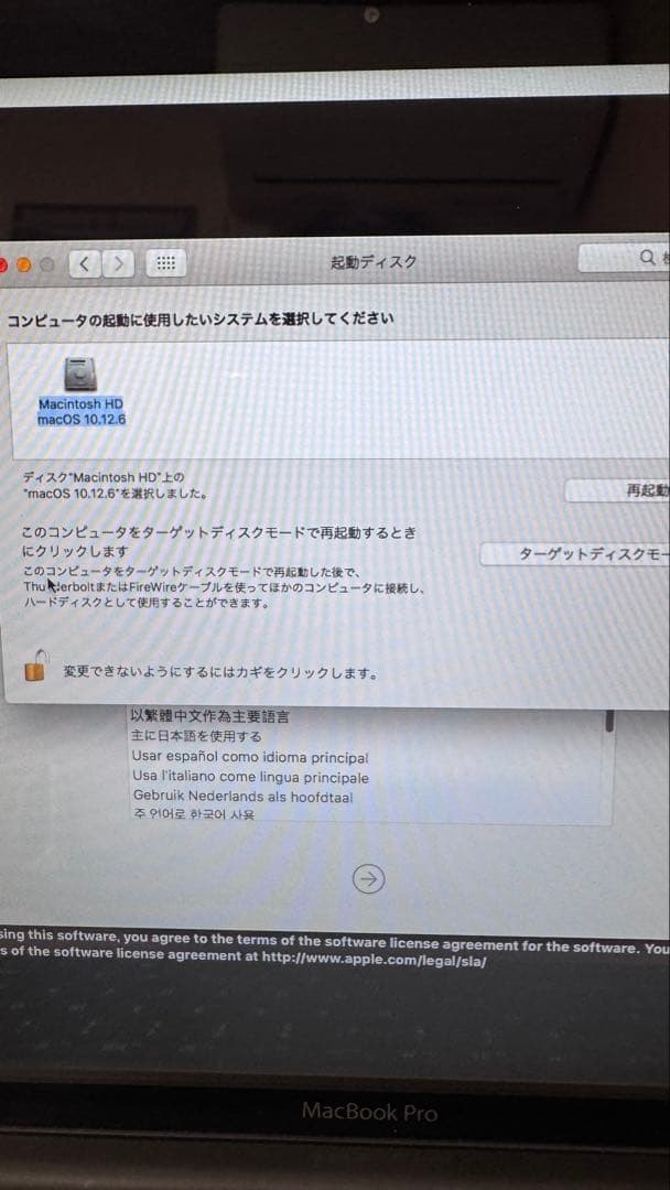 MacBook Pro 15インチSSD256GB多言語対応 2021Intel