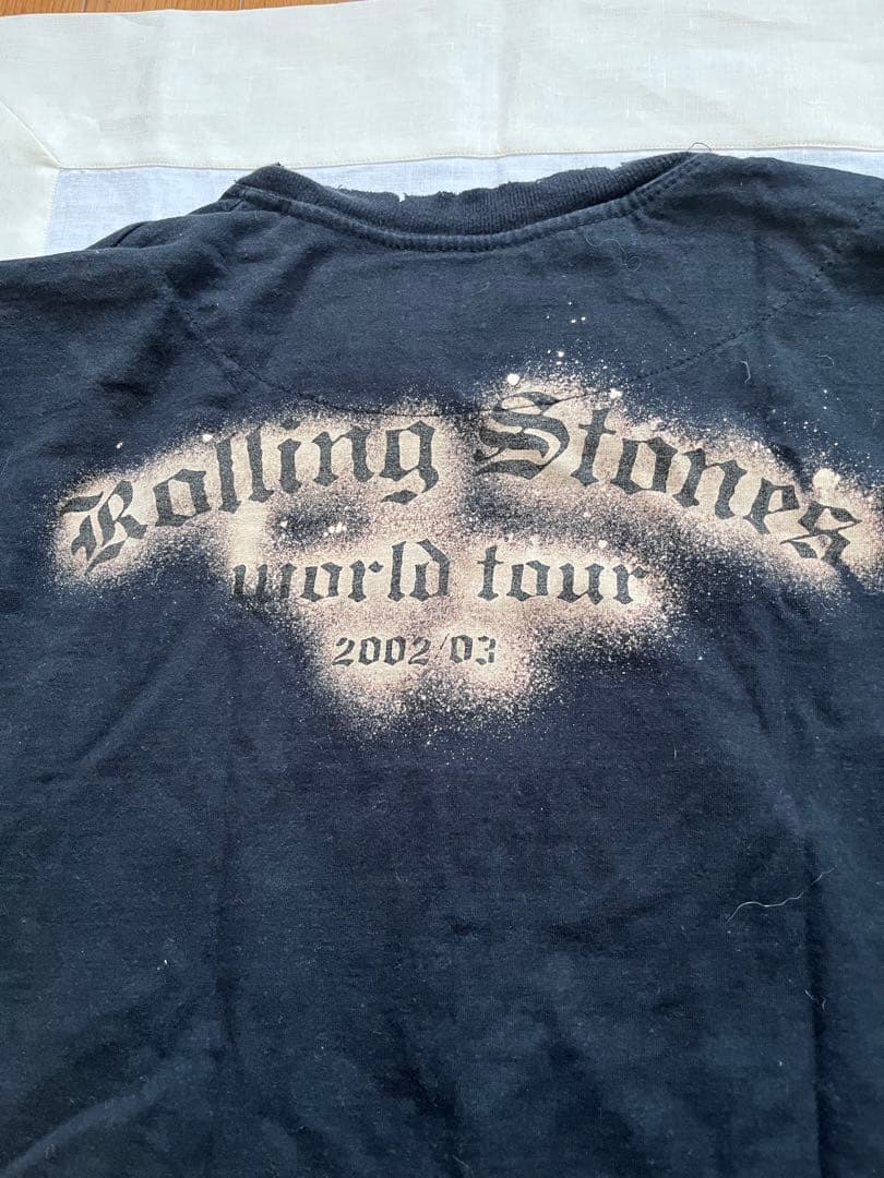 ローリングストーンズ Buddhistpunk 限定ツアーT ダメージ加工