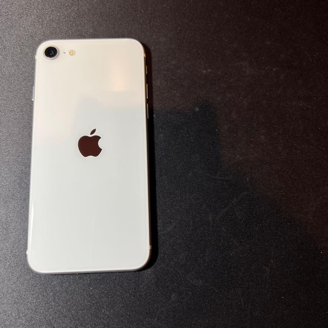 【極美品】iPhoneSE 第2世代　ホワイト　64GB 電池新品　100%