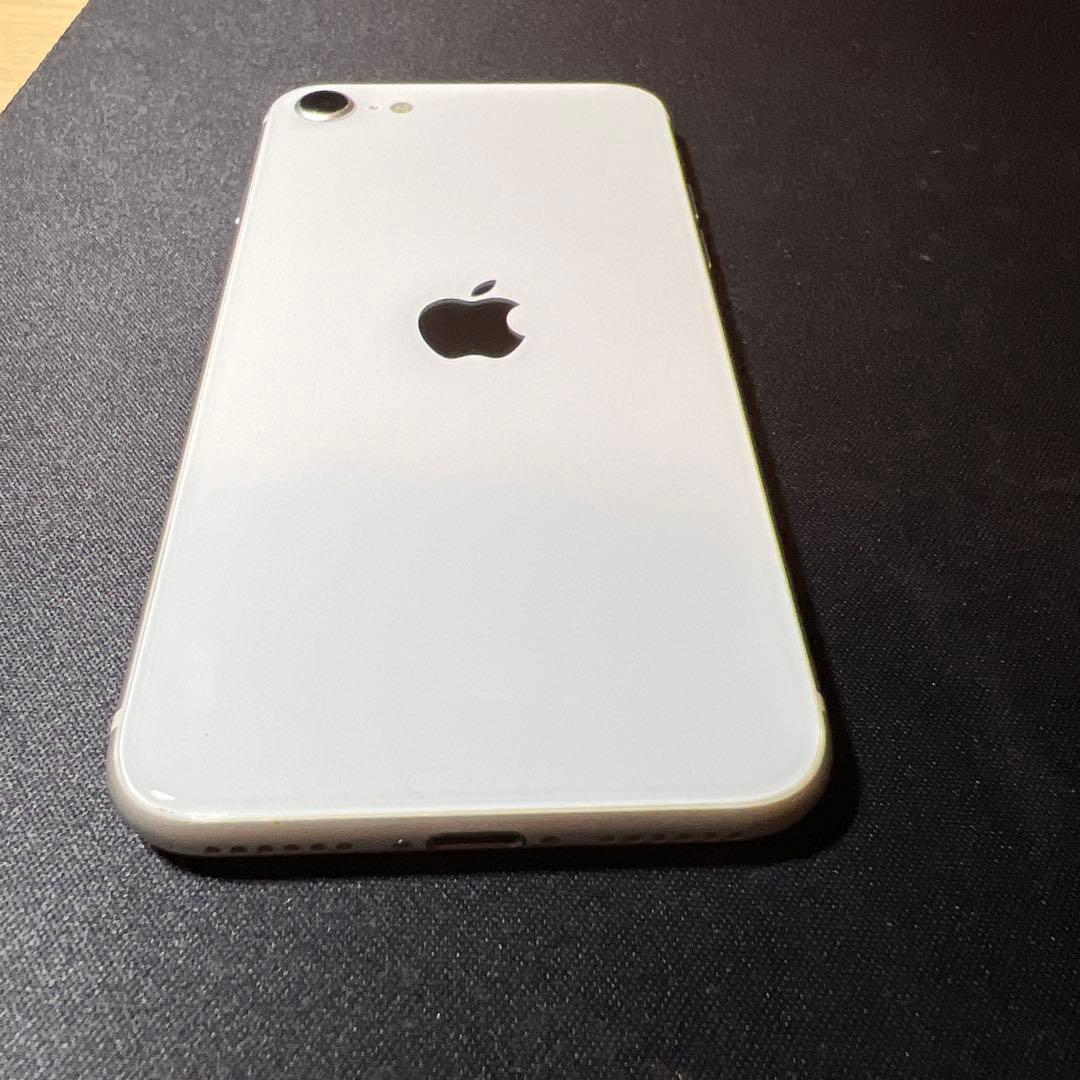 【極美品】iPhoneSE 第2世代　ホワイト　64GB 電池新品　100%