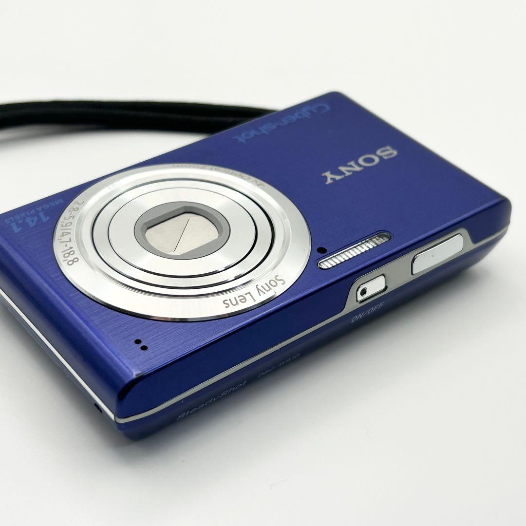 SONY DSC-W610 コンパクトデジタルカメラ★外観美品★ジャンク★動作品
