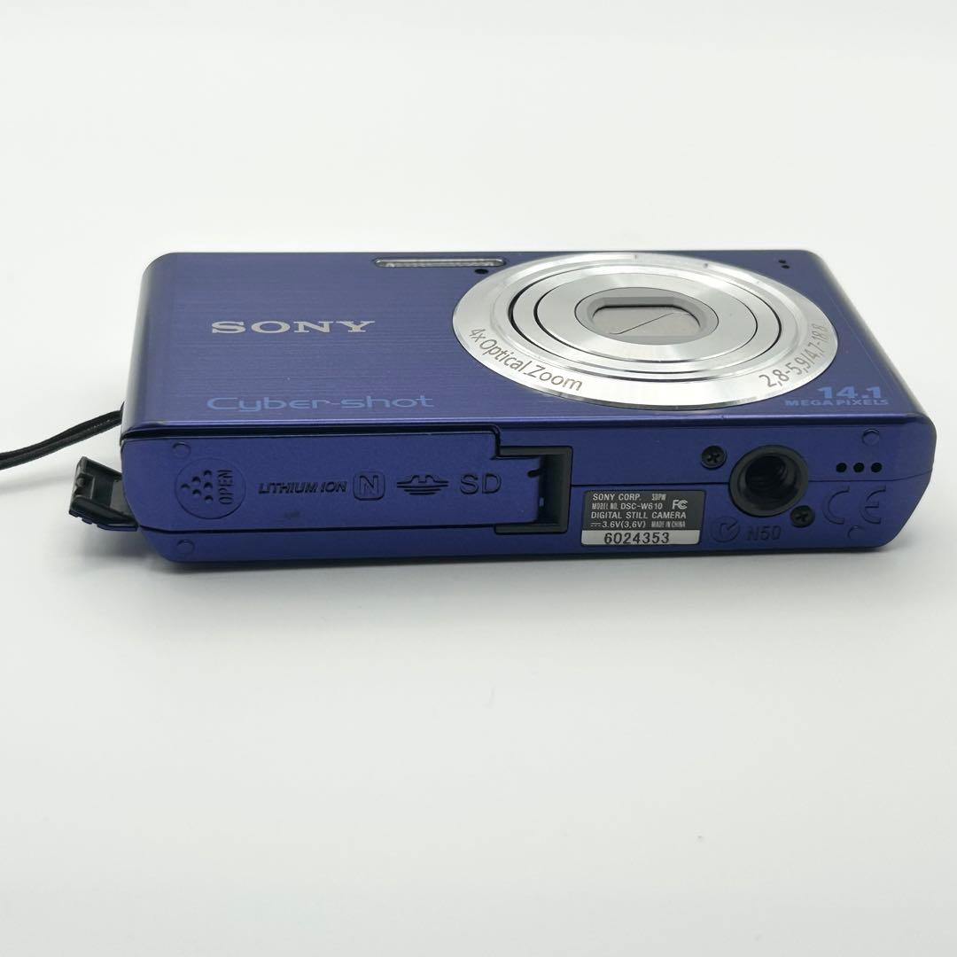 SONY DSC-W610 コンパクトデジタルカメラ★外観美品★ジャンク★動作品