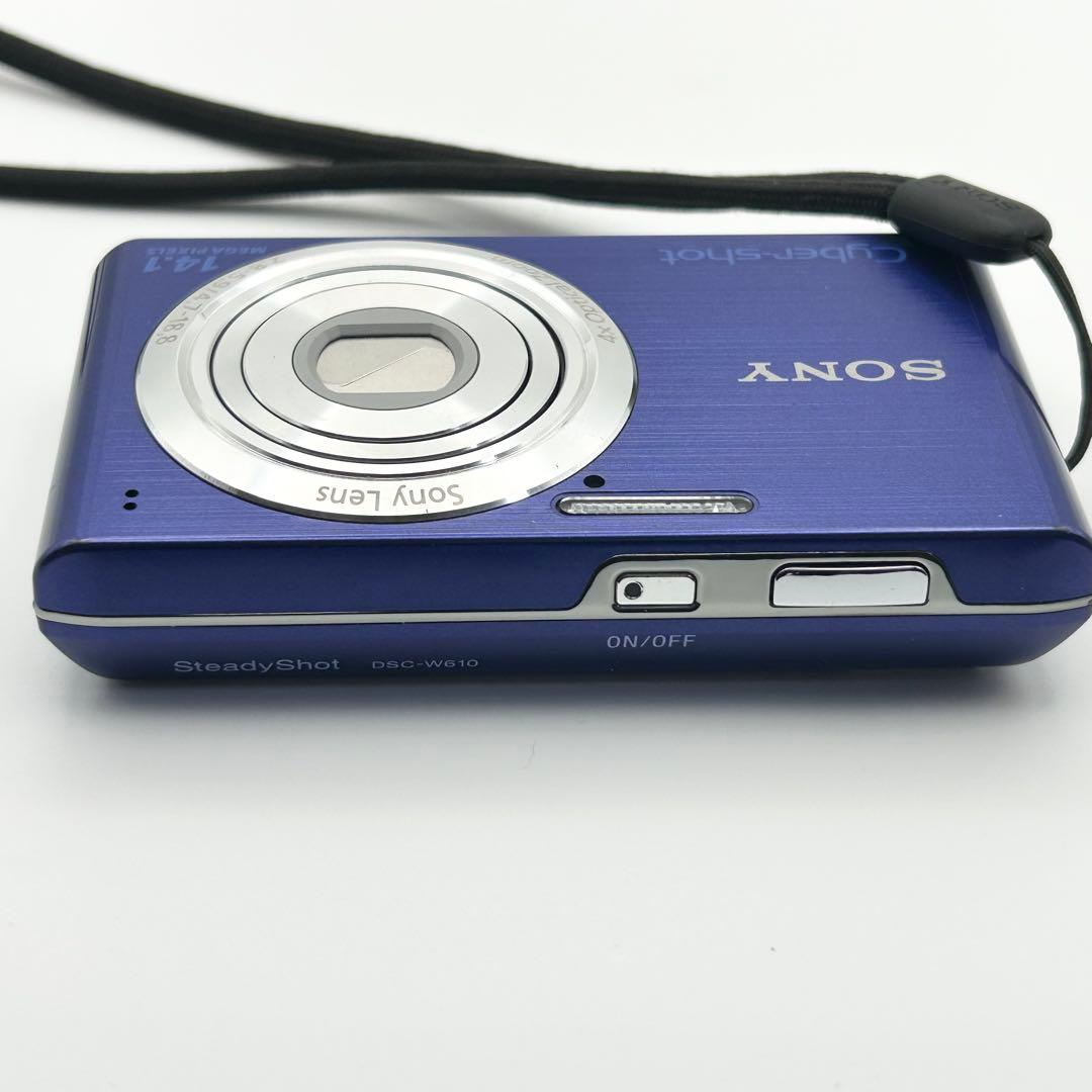 SONY DSC-W610 コンパクトデジタルカメラ★外観美品★ジャンク★動作品