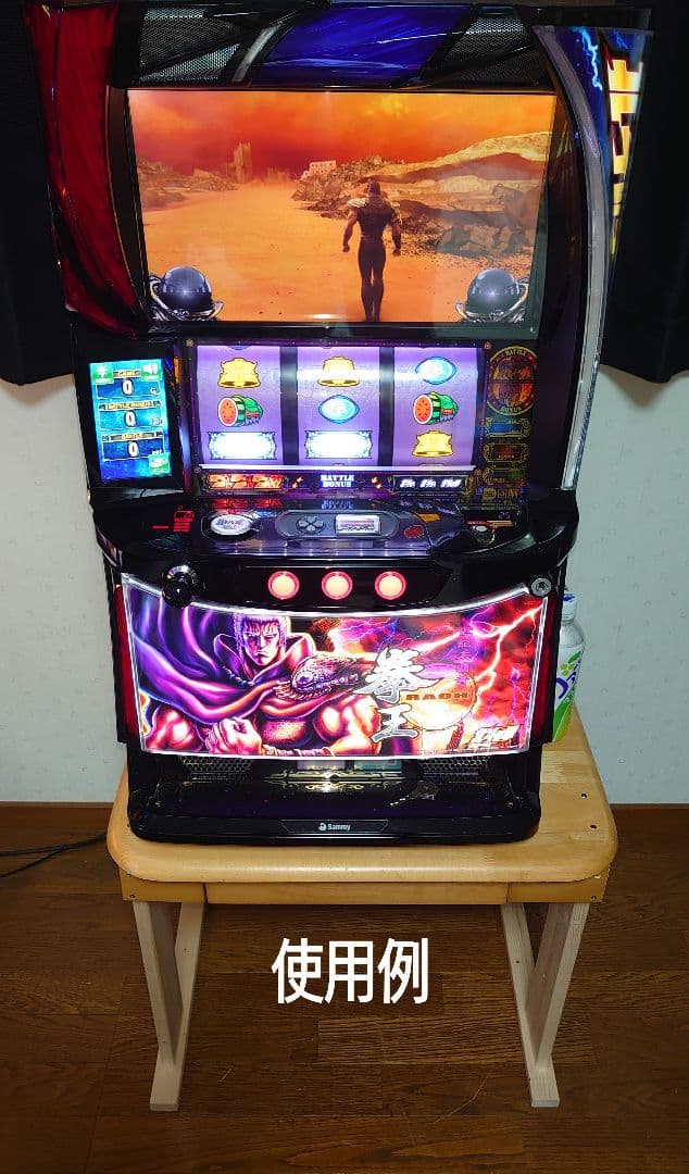 【累積234台目】パチスロを置く台・1台用シンプルスタンド★引き出し付き③