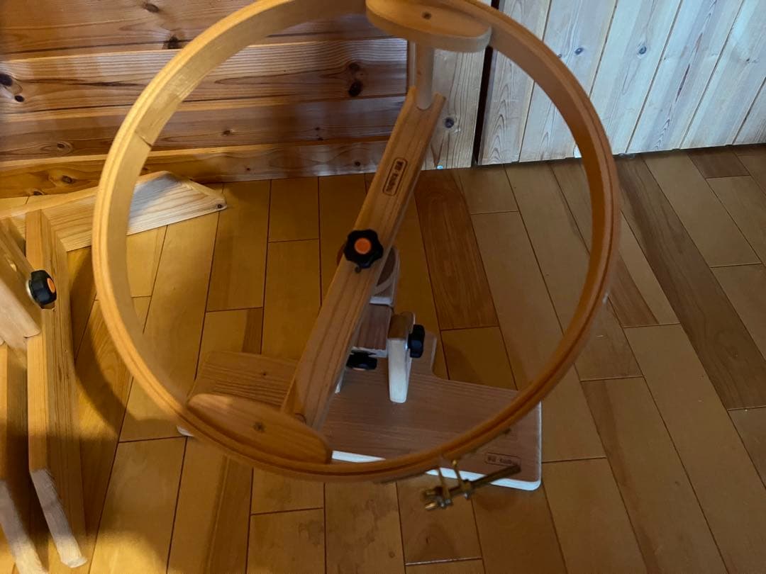 木製パッチワークスタンド＆ラップフープ　2台セット