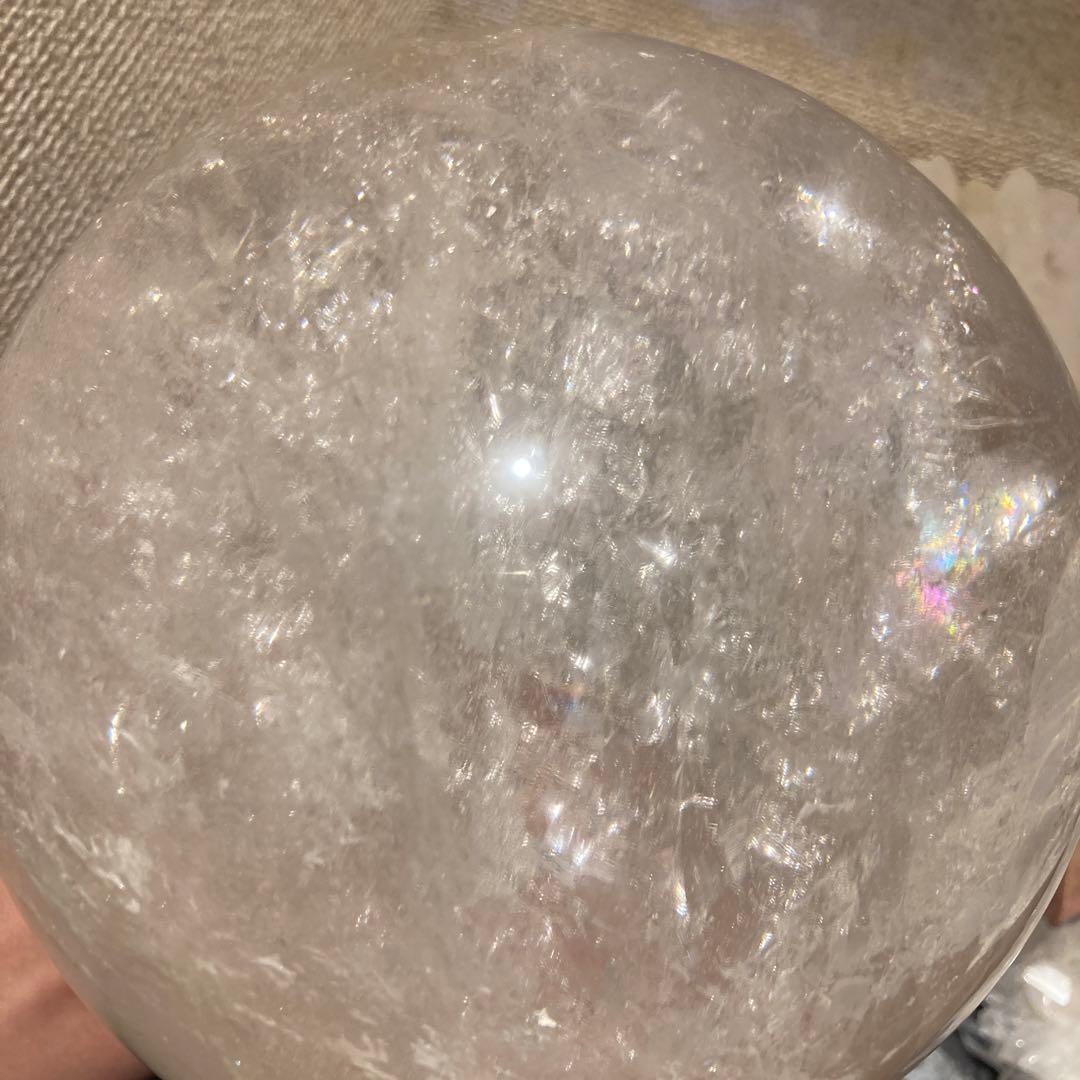 ☆お値下げ☆超特大☆ ヒマラヤ産　水晶　スフィア　水晶玉　水晶球　天然石　原石