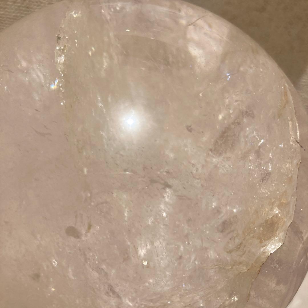 ☆お値下げ☆超特大☆ ヒマラヤ産　水晶　スフィア　水晶玉　水晶球　天然石　原石