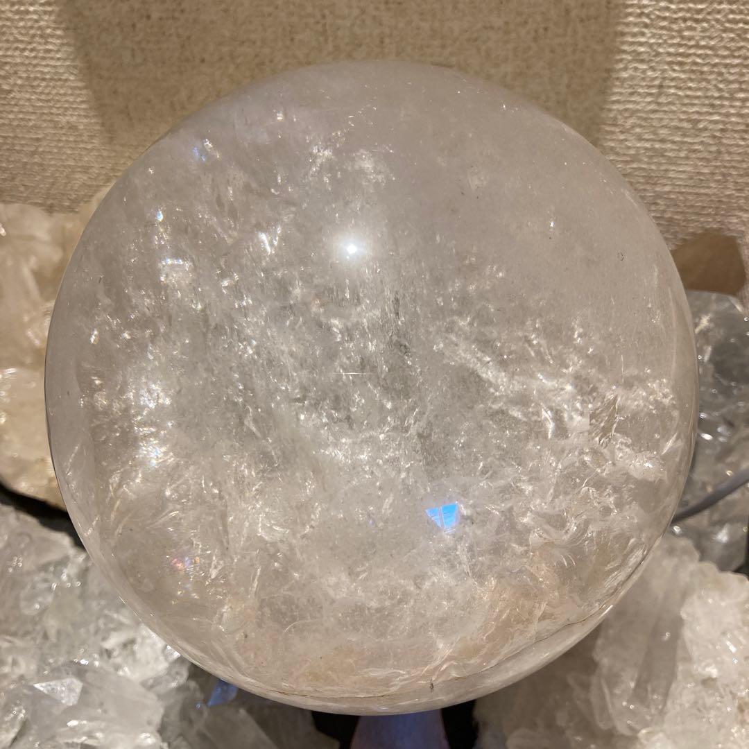 ☆お値下げ☆超特大☆ ヒマラヤ産　水晶　スフィア　水晶玉　水晶球　天然石　原石