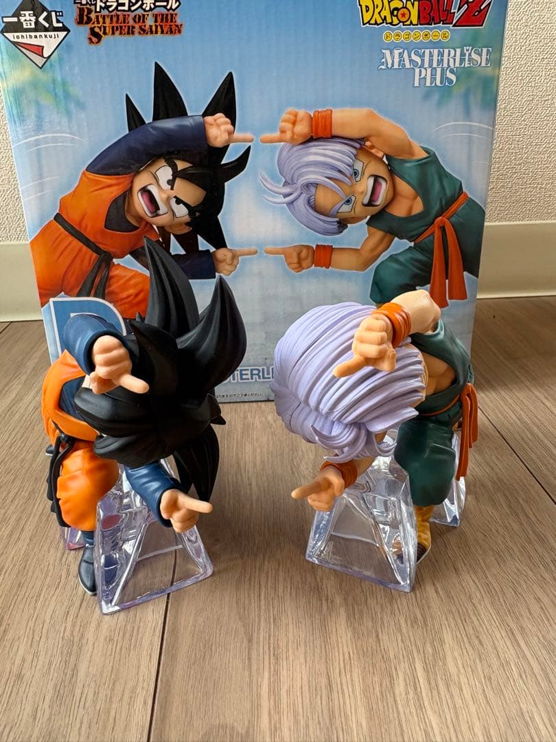 一番くじドラゴンボール　D賞 孫悟天＆トランクス 魔人ブウ編　ゴテンクス編