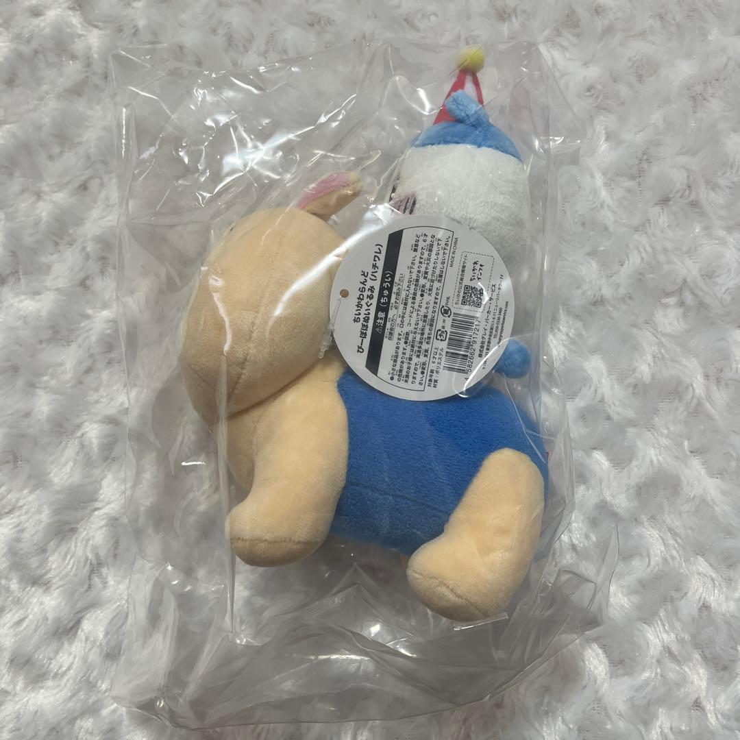 ちいかわらんど　ぴーぽぽぬいぐるみ　ぴーぽぽ　ハチワレ
