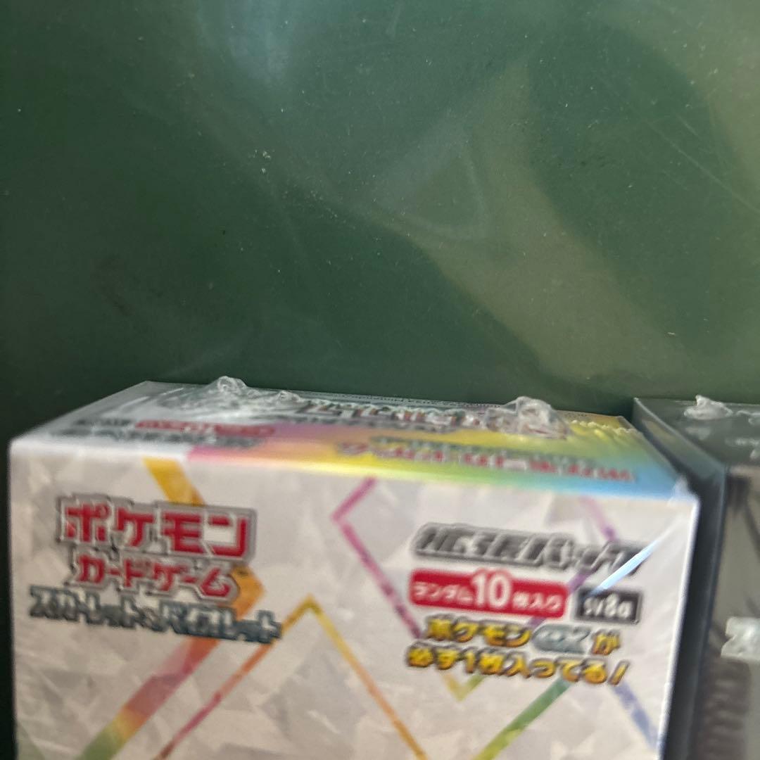 ポケモンカードゲーム デタラスタルスEX・シャイニートレジャー1BOXずつ