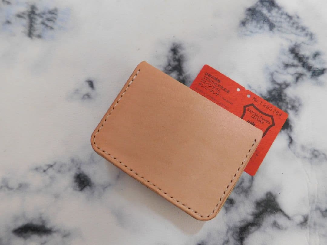 本革　ショートトラッカーウォレット　財布