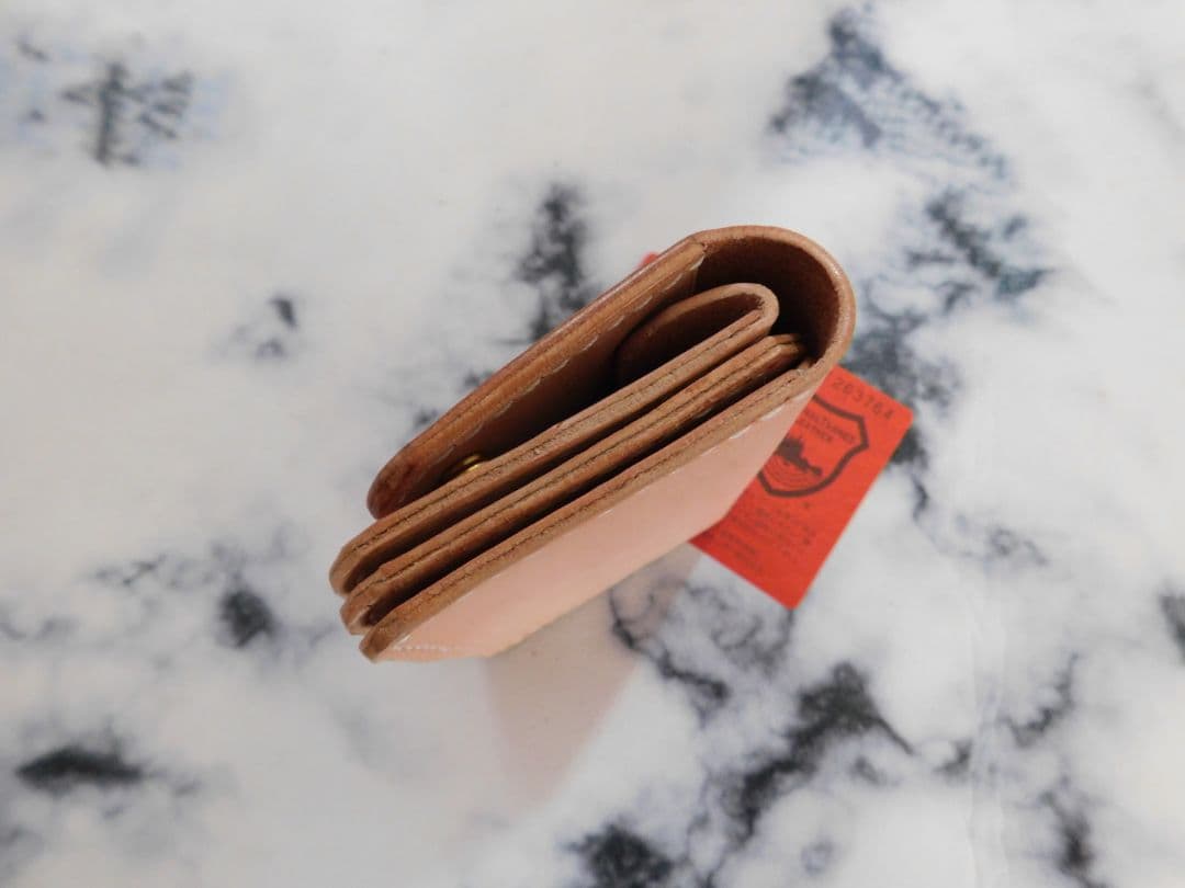 本革　ショートトラッカーウォレット　財布