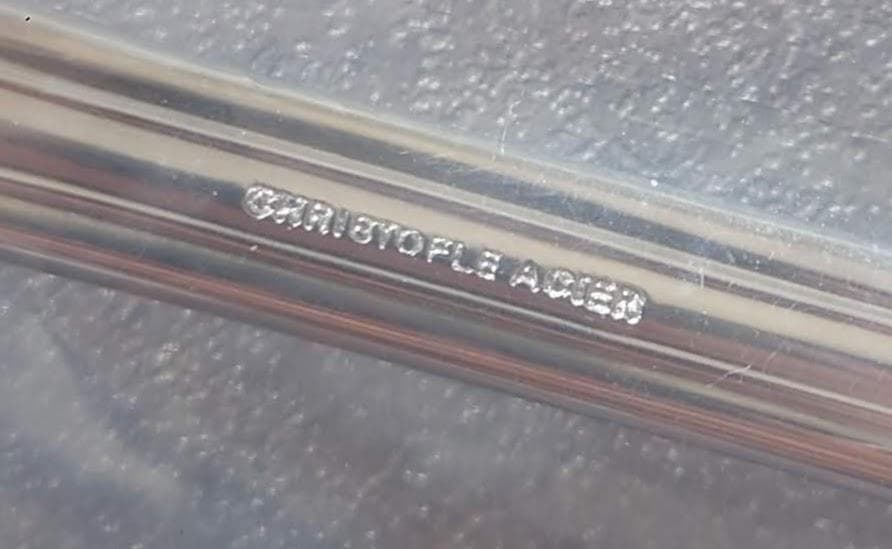 クリストフル ACIER アルビ 未開封 ステンレス テーブルスプーン 4点