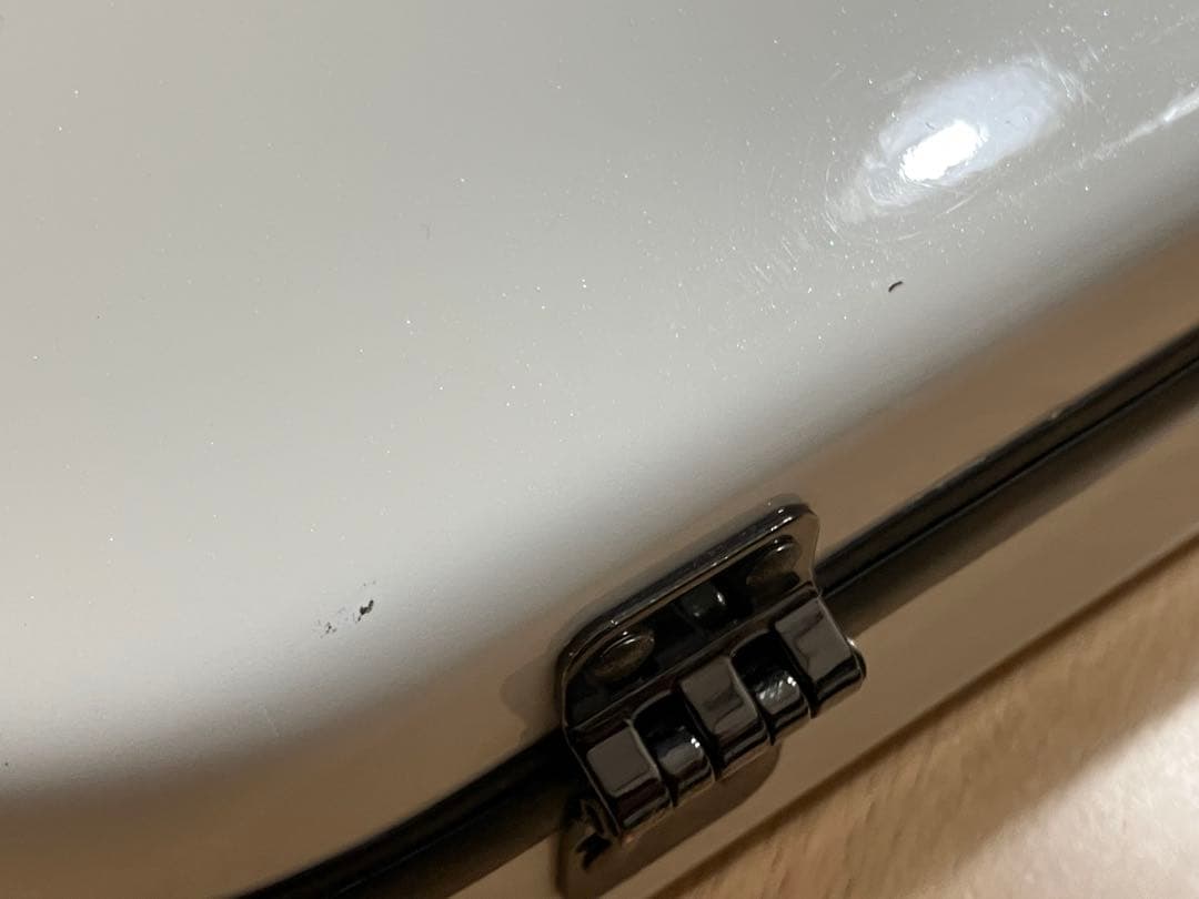 C.Cシャイニーケース　フルート用　ホワイト