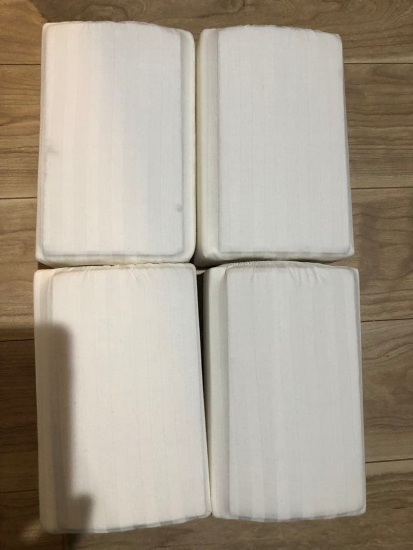 【新品未使用】ニトリ　ホテルスタイル ベッドカバー Sサイズ 4枚セット