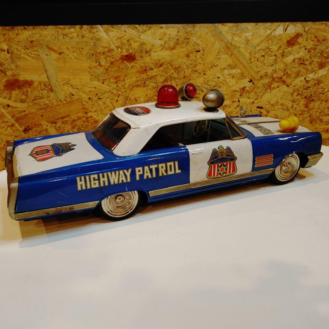 HIGHWAY PATROL ミニカー　ブリキ　イチコー　当時物