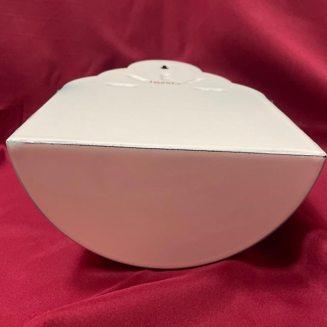 【希少品】『イマン/プリンセスローズ』ブルーアルメットセル缶(ホーロー製木蓋付)