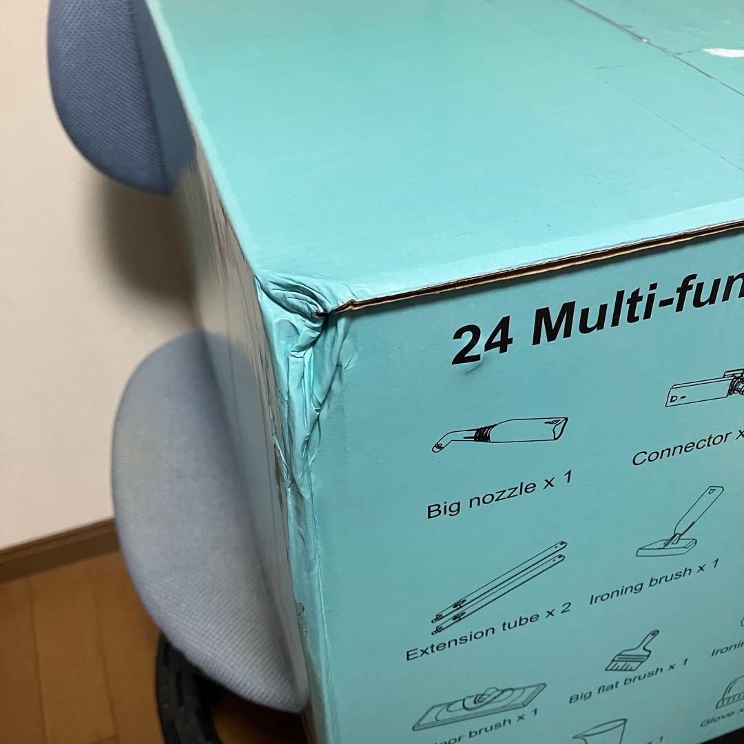 スチームクリーナー 24種アタッチメント付 高温スチーム洗浄機