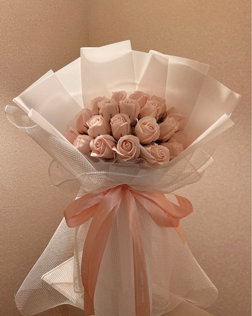 ソープフラワー薔薇 お誕生日 ・記念日 ・卒業　プレゼント花束