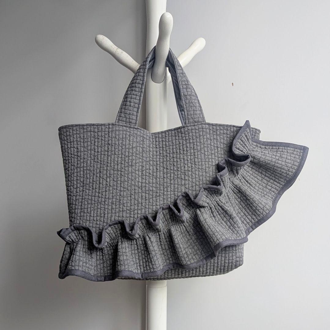 そらすずたから ヌビバッグ フリル ヌビトートバッグ マザーズバッグ A4