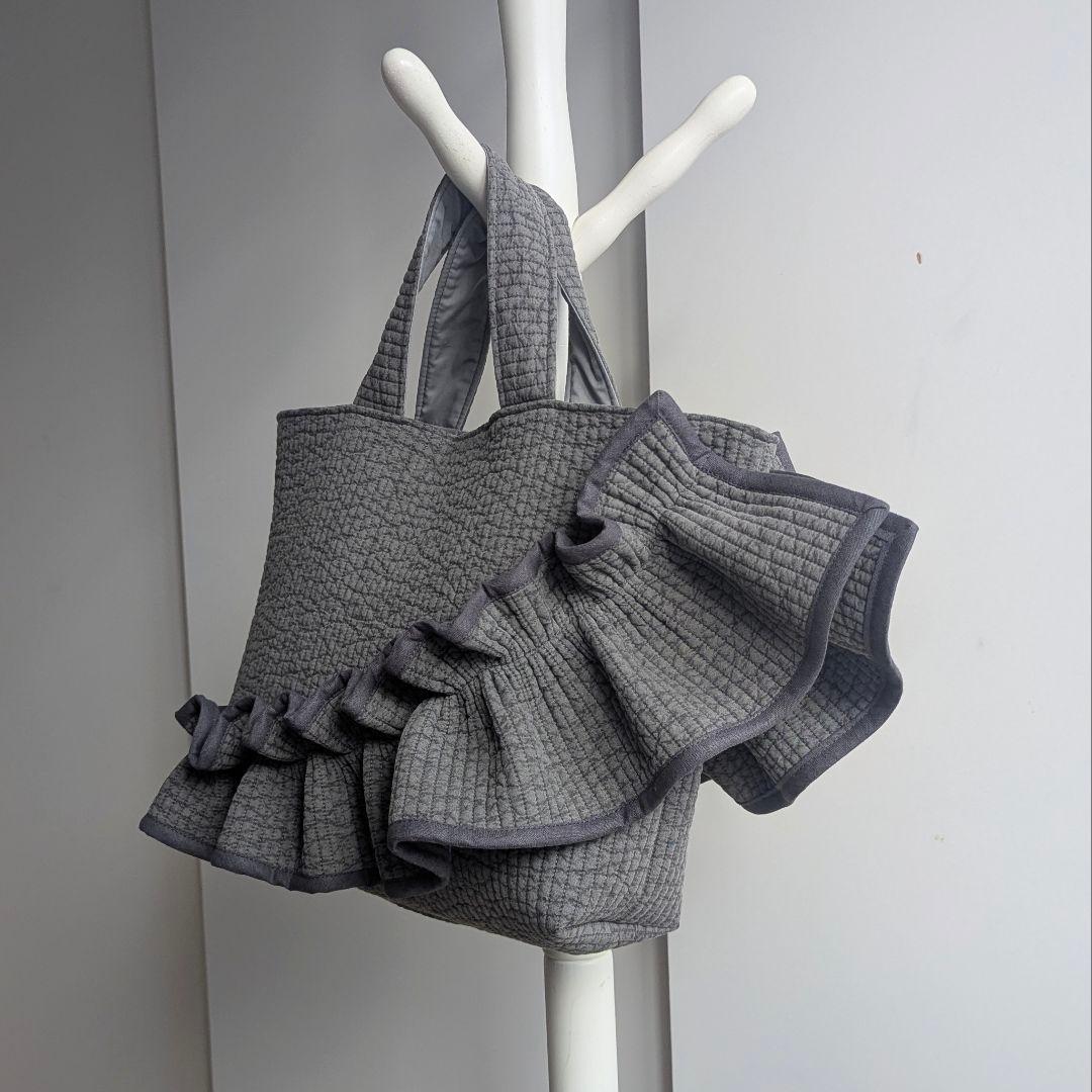 そらすずたから ヌビバッグ フリル ヌビトートバッグ マザーズバッグ A4