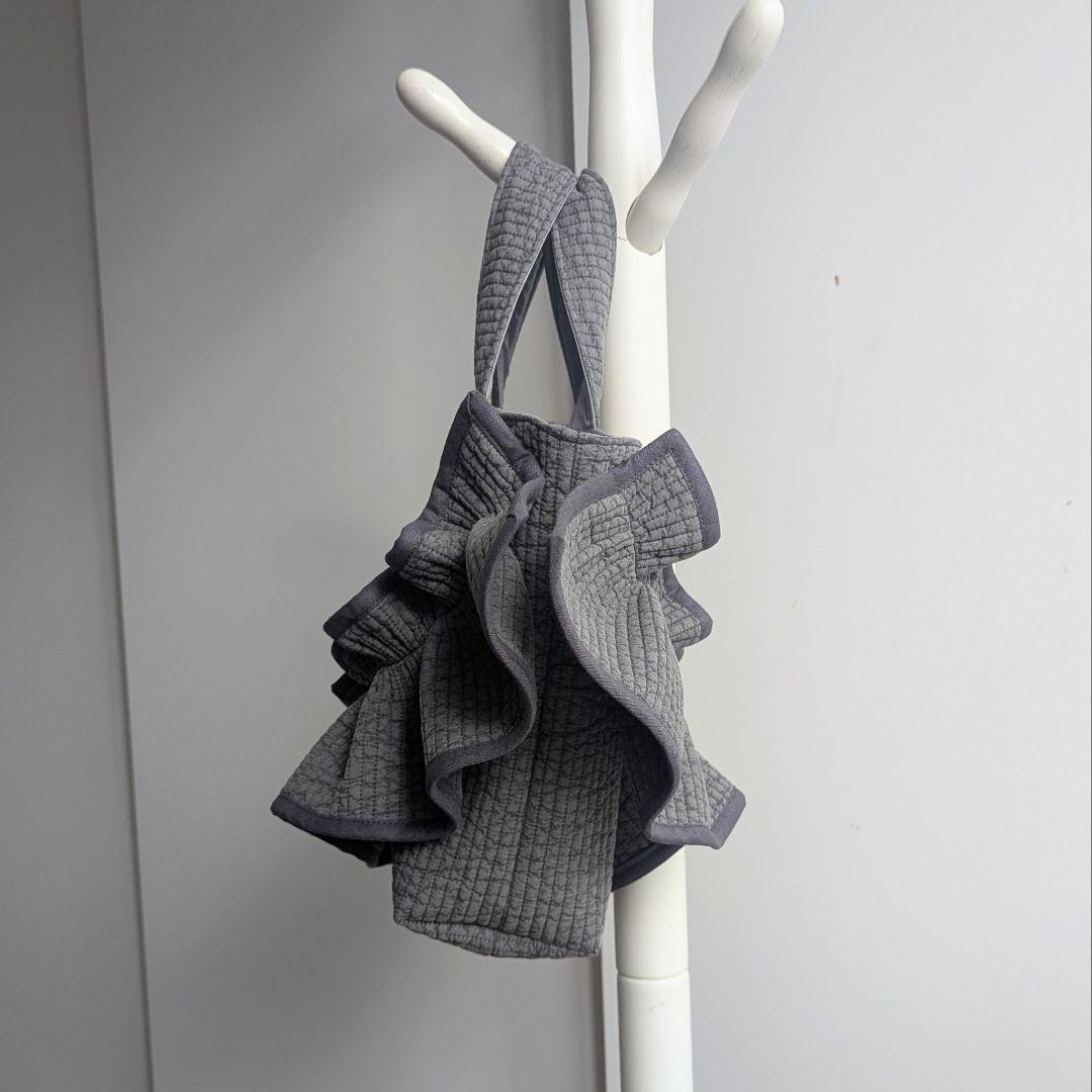 そらすずたから ヌビバッグ フリル ヌビトートバッグ マザーズバッグ A4