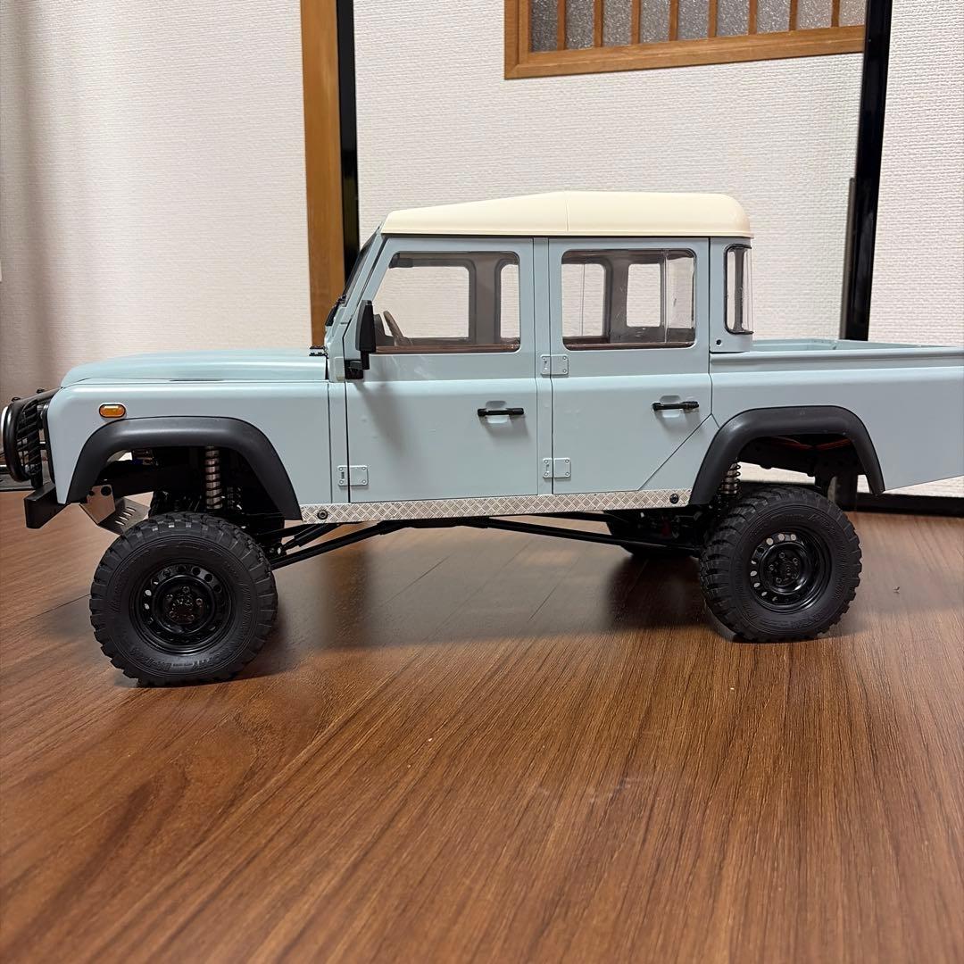 スケールクローラー　ディフェンダー110　1/10　&　メタルバンパーセット