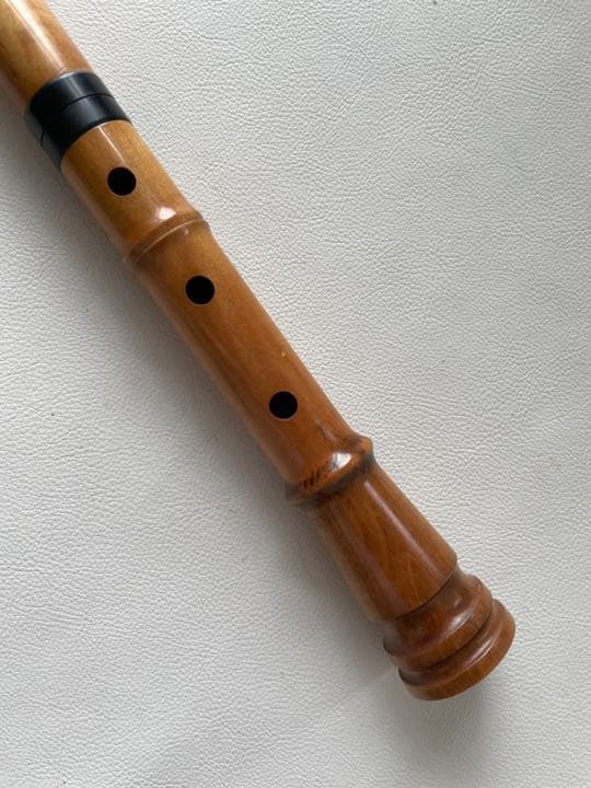 尺八 在銘 蝴蝶 和楽器 楽器 木管 二本継 一尺八寸 中古品