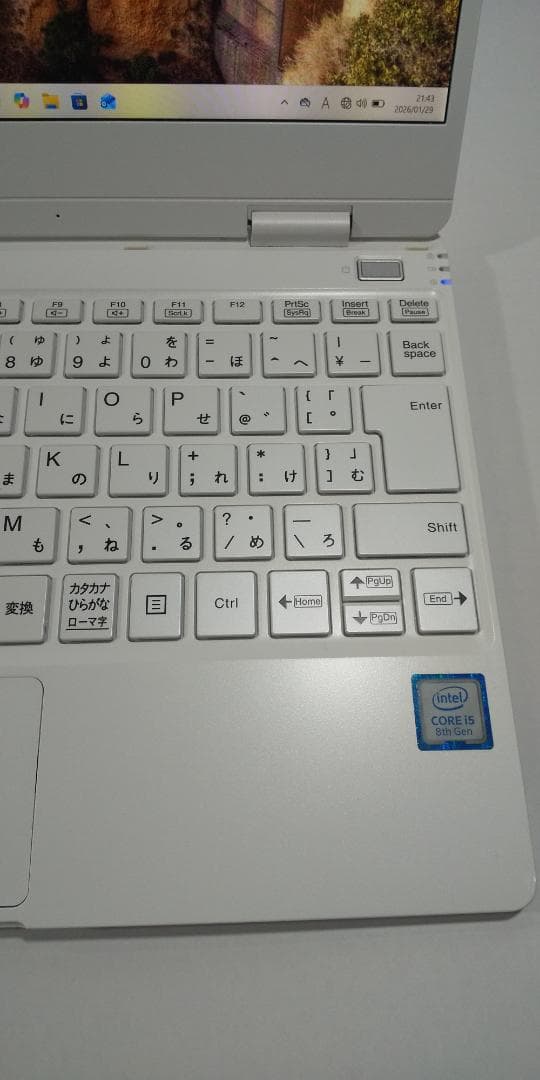 12.5型 SSD512GB Win11 8世代 NEC 中古