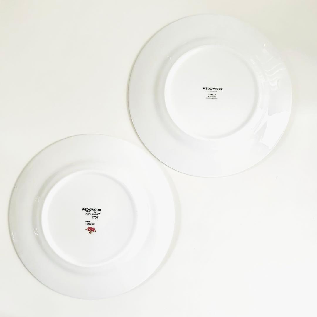 新品 ウェッジウッド ワンダーラスト カメリア トンキン ピンク20cmプレート