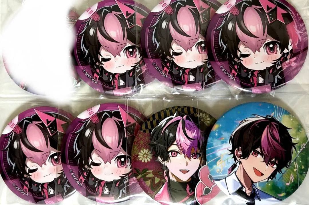 シクフォニ缶バッジ まとめ売り34点(バラ売り可 詳細⬇️記載)