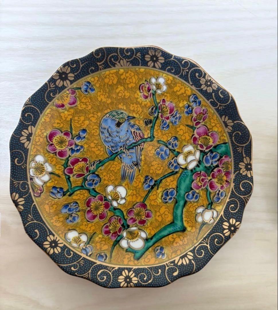 九谷焼 九谷正峰 銘々皿 小皿 5枚セット