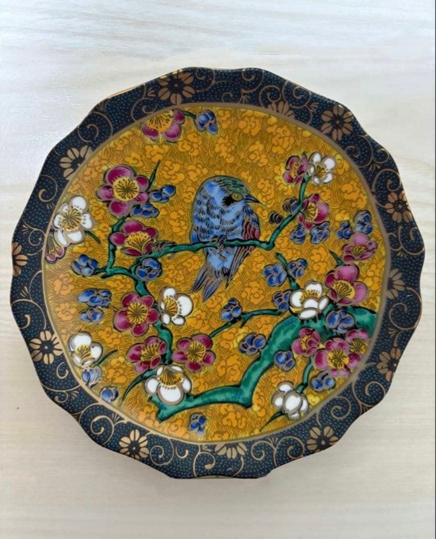 九谷焼 九谷正峰 銘々皿 小皿 5枚セット