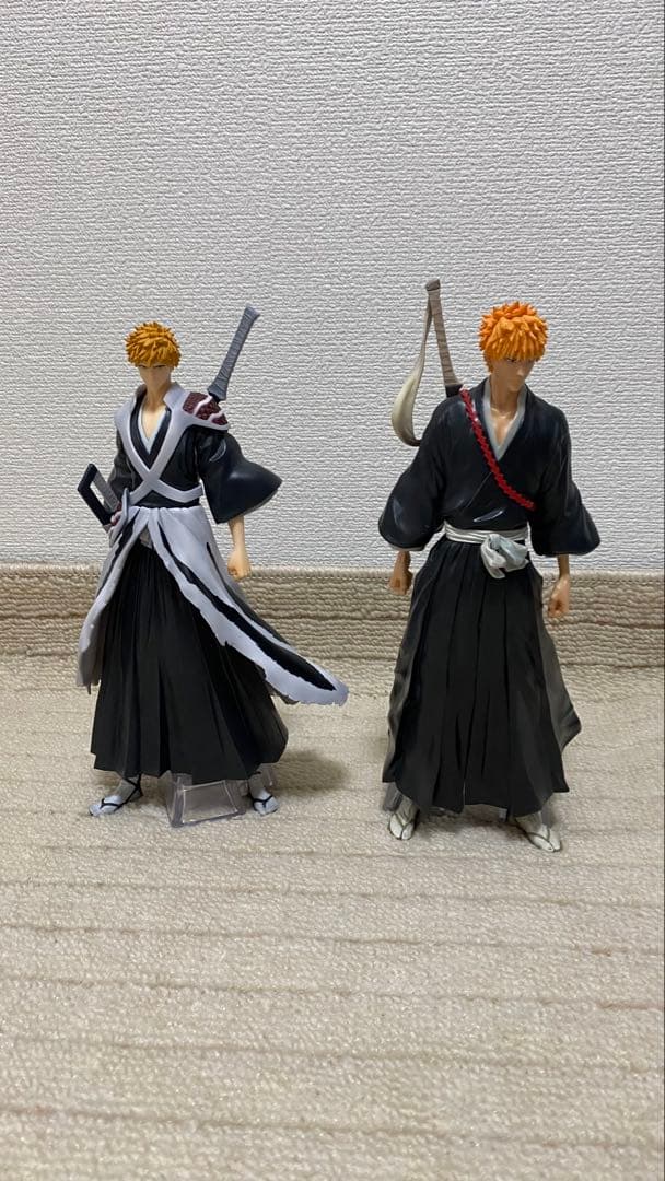 一番くじBLEACH千年血戦篇 黒崎一護MASTERLISEフィギュア2点セット