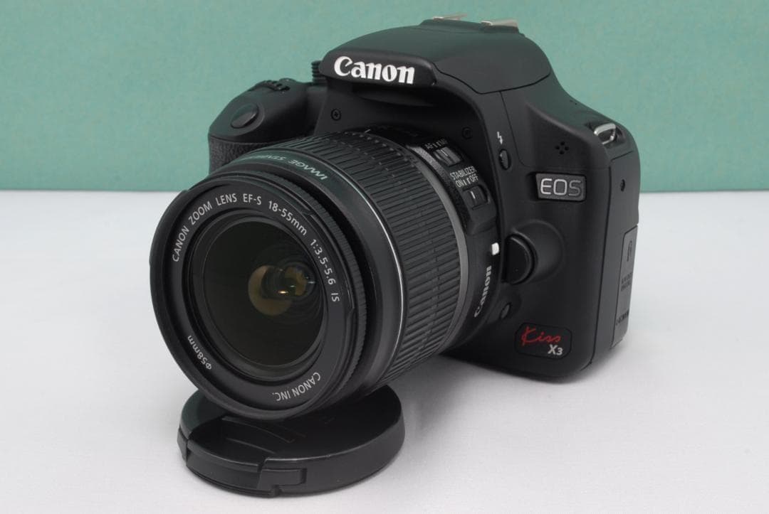 ☘️初心者におすすめ✨️ キャノン Kiss X3 一眼レフ 手ぶれ補正レンズ