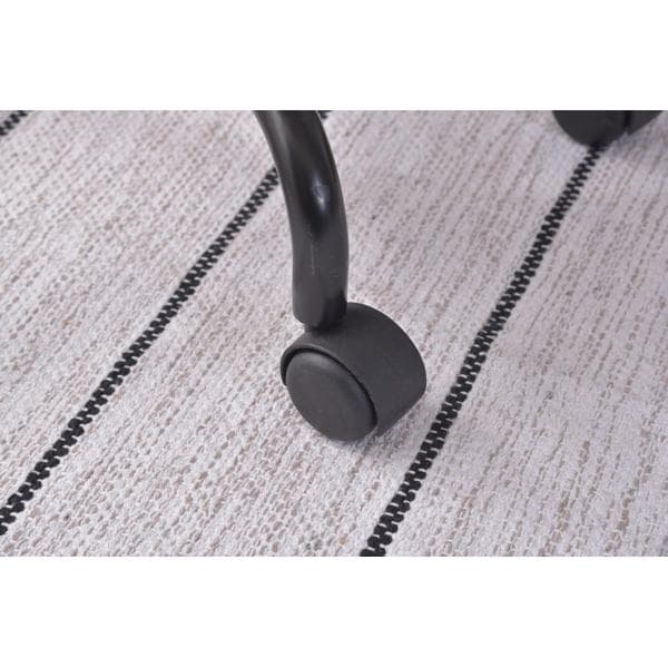 リモートワーク キャスター 高さ調整 回転 オフィス 椅子 チェア 黒 ブラック