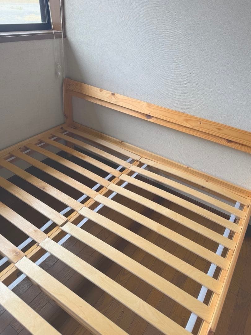 IKEA ダブルベッド　フレーム