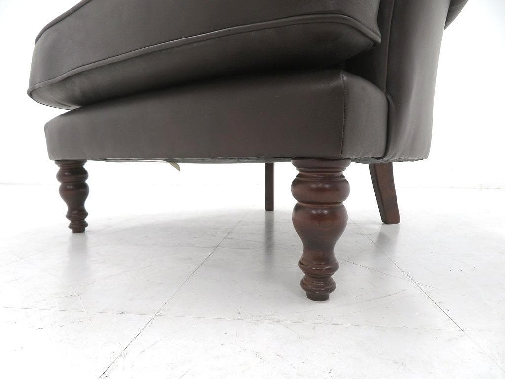 展示品　イギリス　アートフォーマ　総本革　レザー　チェスターフィールド　ソファ