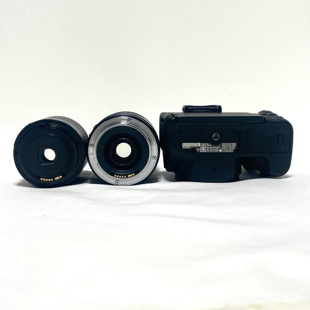 一眼レフ入門に❣️ Canon EOS Kiss X9 Wレンズセット