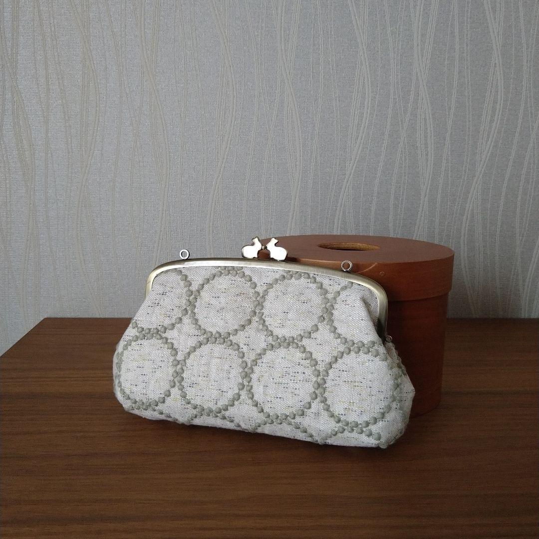 【sale】うさぎの口金 親子がま口長財布☆ミナペルホネンハンドメイド