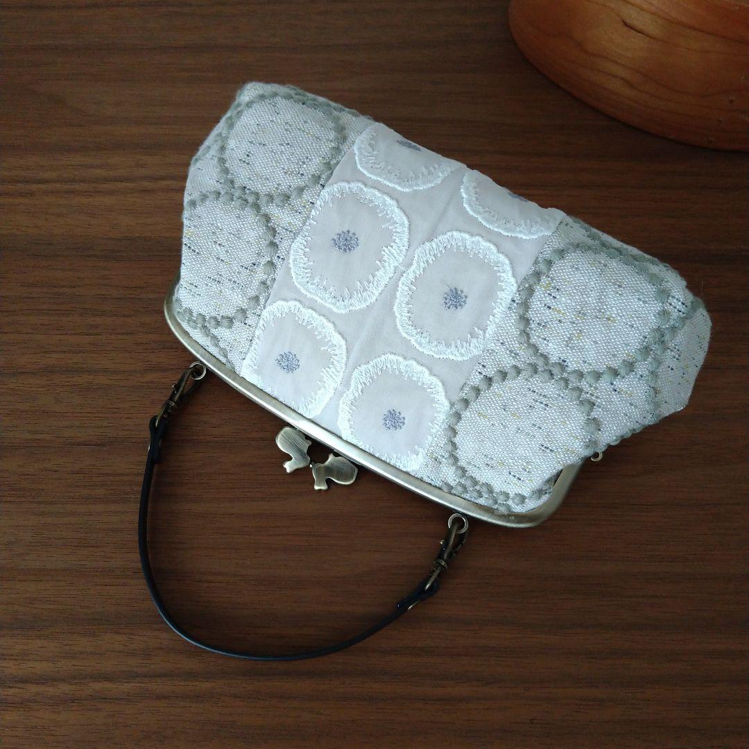 【sale】うさぎの口金 親子がま口長財布☆ミナペルホネンハンドメイド