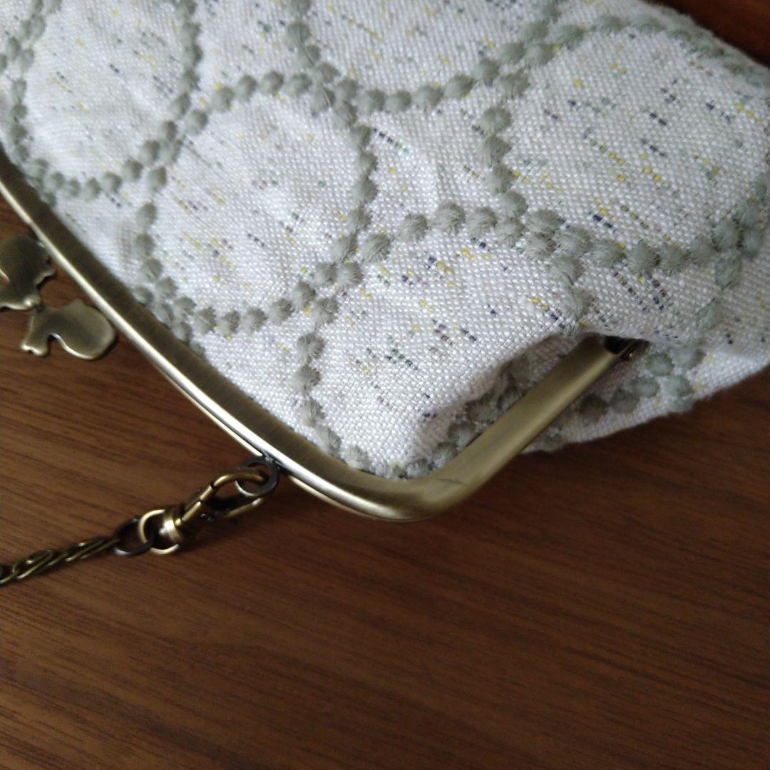 【sale】うさぎの口金 親子がま口長財布☆ミナペルホネンハンドメイド