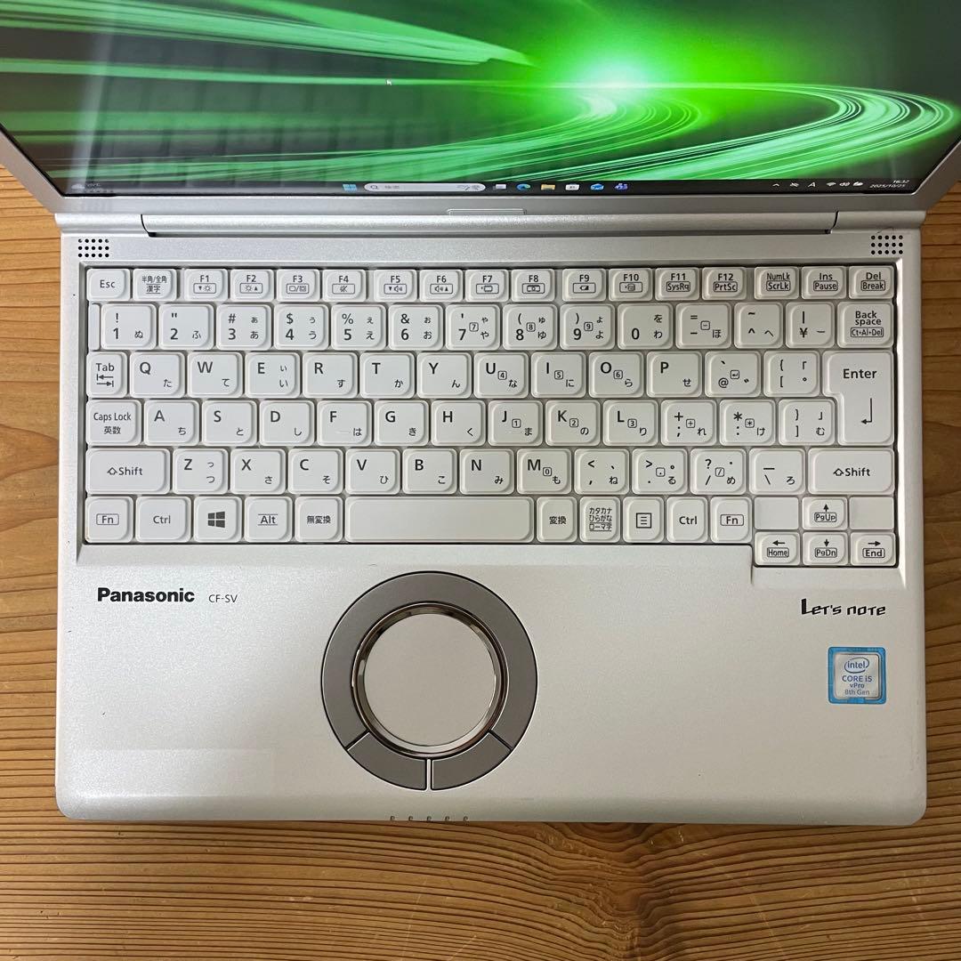 レッツノートCF-SV8/Core i5／メモリ8GB／SSD