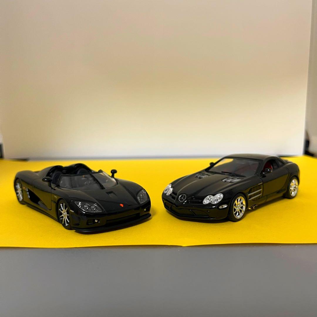 【大幅値下げ！】1/43 ケーニグセグCCX メルセデスベンツSLRマクラーレン