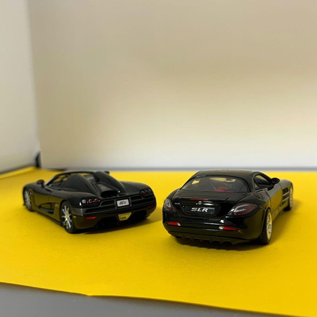 【大幅値下げ！】1/43 ケーニグセグCCX メルセデスベンツSLRマクラーレン